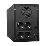 UPS TSY Power, 3000VA/1800W, LCD, AVR-repornire automata, 4 x Schuko TSY-MP-3K0-LCD - imagine 2