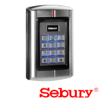 Controler stand-alone cu tastatura si cititor card, carcasa antivandal - SEBURY SEB-BC2000