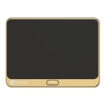 Vizor electronic smart, Wi-Fi, FullHD, monitor 4.3 inch, sonerie, acumulator 4600mAh, Auriu - EZVIZ CS-DP2C-Golden - imagine 2