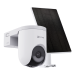 Camera IP Wi-Fi6 PT + panou solar 5W, 4MP, baterie 5.200 mAh, Audio bidirectional, Alarma - EZVIZ CS-HB8c-SP(4MP)
