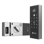 Yala inteligenta, Wi-Fi, multiple metode de deblocare, sonerie incorporata, alarma anti-furt - EZVIZ CS-DL03(WBCP)