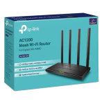 Router wireless TP-LINK Archer C6 Dual-Band WiFi 5 Gigabit cu Tehnologie OneMeshâ¢ ArcherC6 - imagine 4