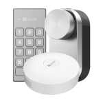 Kit incuietoare inteligenta cu hub pentru conexiune internet inclus si scenarii smart - EZVIZ CS-DL01/DL01CP/A3