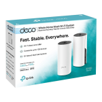 Sistem Mesh Wireless TP-LINK Deco M4(pachet de 2) AC1200 Gigabit DecoM4(2-pack) - imagine 3