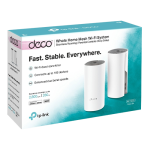 Sistem mesh Wi-Fi TP-LINK Deco E4 AC1200 (pachet de 2), Dual Band DecoE4(2-Pack) - imagine 3
