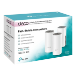 Sistem mesh Wi-Fi TP-LINK Deco E4 AC1200 (pachet de 3), Dual Band DecoE4(3-pack) - imagine 3