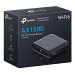 Router portabil Wireless TP-Link TL-WR1502X AX1500 Wi-fi 6 dual-band Gigabit TL-WR1502X - imagine 3