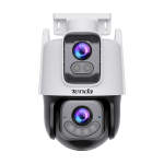 Camera PT Wi-Fi, rezolutie 3+3MP, Dual-Lens, Audio bidirectional, IR/WL 30m, Alarma, IP65 - TENDA TND-CH9-WCA