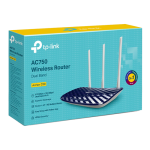 Router wireless AC750 TP-Link Archer C20, Dual Band ArcherC20 - imagine 4