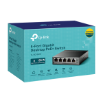 Switch 4 x RJ45 1G PoE, 1 x RJ45 1G, Unmanaged - TP-Link TL-SG1005P - imagine 3