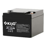 Acumulator AGM, 12V, 28Ah, M5 - KIJO JS12-28