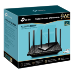 Router Wireless TP-Link Archer AXE75 AX5400 Wi-Fi 6E Tri-Band Gigabit Tehnologie OneMeshâ¢ ArcherAXE75 - imagine 3