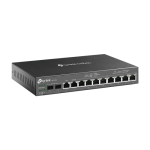 Router 3-in-1 VPN, Switch PoE, Controller, 2 x SFP 1G, 10 x RJ45 1G, Multi-WAN - TP-Link Omada ER7212PC - imagine 2