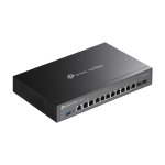 Router VPN, 2 x RJ45 2.5G, 2 x SFP Gigabit, 8 x RJ45 Gigabit, 1 x USB, 1U - TP-Link Omada ER7412-M2 - imagine 4