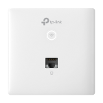 Access Point Wi-Fi 4, 2.4 GHz, 300 Mbps, 2 x 1.8 dBi, 2 x RJ45 10/100 Mbps, PoE - TP-Link Omada EAP115-Wall