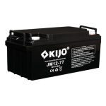 Acumulator Pb-acid AGM Deep Cycle, 12V, 77Ah, conector M8 - KIJO JM12-77 - imagine 3