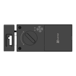 Yala inteligenta, Wi-Fi, sonerie incorporata, verificare status inchidere, alarma anti-furt - EZVIZ CS-DL03(WP)-Black - imagine 3