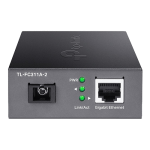 Media Convertor Gigabit WDM, SC, single-mode, 2 Km, TX 1550nm / RX 1310nm - TP-Link Omada FC311A-2 - imagine 3