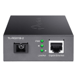 Media Convertor Gigabit WDM, SC, single-mode, 2 Km, TX 1310nm / RX 1550nm - TP-Link Omada FC311B-2 - imagine 3