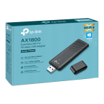 Adaptor USB wireless TP-LINK ARCHER TX20U WiFi 6 AX1800 cu 2 antene - TP-LINK ArcherTX20U - imagine 3