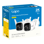 Pachet 2 Camere IP Wi-Fi, 2K, Audio bidirectional, IR 30M - TP-Link Tapo TapoC310P2 - imagine 2