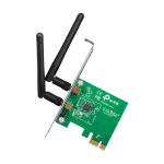 Placa de retea Wi-Fi 4, 2.4 Ghz, 300Mbps, 2dBi, PCI Express - TP-LINK TL-WN881ND