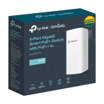 Switch exterior L2+, 4 x PoE RJ45 1G, 1 x RJ45 1G PoE IN, Management, IP55 - TP-Link Omada SG2005P-PD - imagine 3