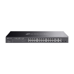 Switch L2+, 24 x RJ45 10/100 Mbps PoE, 2 x RJ45 1G, 2 x combo SFP/RJ45 1G, Management - TP-Link Omada SL2428P