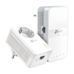 Kit Powerline AV1000, Passthrough, Wi-Fi 5, AC1200 Dual-Band, 1 x RJ45 Gigabit - TP-Link TL-WPA7617KIT