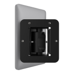 Suport montare perete unghi ajustabil pentru seriile DS-K1T320, DS-K1T342, DS-K1T671, DS-K1T673 - HIKVISION DS-KAB6-W1 - imagine 3