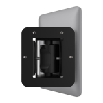 Suport montare perete unghi ajustabil pentru seriile DS-K1T320, DS-K1T342, DS-K1T671, DS-K1T673 - HIKVISION DS-KAB6-W1 - imagine 4