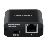 Splitter RJ45 Gigabit 1 IN, 2 OUT, USB-C - TRENDnet TEG-102S