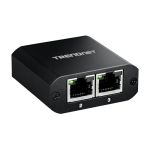 Splitter RJ45 Gigabit 1 IN, 2 OUT, USB-C - TRENDnet TEG-102S - imagine 3