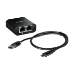 Splitter RJ45 Gigabit 1 IN, 2 OUT, USB-C - TRENDnet TEG-102S - imagine 4