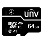Card memorie 64GB, WHITE CARD - UNV TF-64G-T-C
