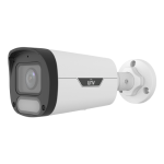 Camera IP Wise-ISP, ColorHunter, 8MP, lentila 4.0mm, WL 30M, Mic, PoE, color 24/7 - UNV IPC2318LE-ADF40KM-WP