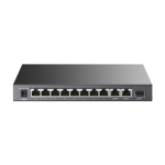 Switch 8 x RJ45 10/100 Mbps PoE, 2 x RJ45 1G, 1 x SFP 1G, Buget PoE 65W, Unmanaged - TP-Link TL-SL1311P - imagine 2