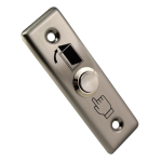 Buton de iesire NO/NC, incastrabil, din inox CSB-28D