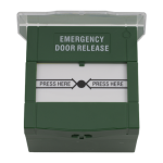 Buton resetabil din plastic pentru iesire de urgenta - CSAccess CSB-800G - imagine 2