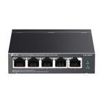Switch 4 x RJ45 10/100 Mbps PoE, 1 x RJ45 10/100 Mbps, Buget PoE 41W, Unmanaged - TP-Link TL-SF1005LP