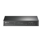 Switch 4 x RJ45 10/100 Mbps PoE, 4 x RJ45 10/100 Mbps, Buget PoE 66W, Unmanaged - TP-Link TL-SF1008P