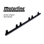 Cremaliera teflonata cu insertie metalica CRM5