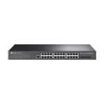 Switch L2+, 24 x RJ45 1G, 4 x SFP+ 10G, Alimentare Baterie 12V, Management, 1U - TP-Link TL-SG3428X-UPS
