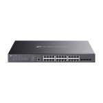 Switch L2+, 16 x RJ45 1G PoE+, 8 x RJ45 1G Hi-PoE, 4 x SFP+ 10G, Management, 1U - TP-Link Omada SG3428XMPP