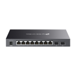 Switch L2+, 8 x RJ45 1G PoE, 2 x SFP 1G, Buget PoE 61W, Management - TP-Link Omada SG2210P - imagine 2