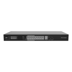 Switch 16 porturi PoE, 2 x Combo Uplink RJ45/SFP gigabit, Unmanaged - UNV NSW2020-16T2GC-POE-IN
