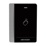 Cititor de proximitate seria Pro, card M1 13.56 MHz, RS485, Wiegand 26/34, Buzzer - HIKVISION DS-K1102AM