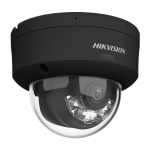 Camera IP 4MP, lentila 2.8mm, IR 30m, WL 30m ColorVu3, 2xMic, Alarma, IK10, NEAGRA - HIKVISION DS-2CD2147G3-LIS2UY-2.8mm-BLACK - imagine 2