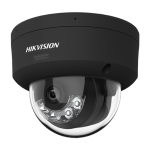 Camera IP 4MP, lentila 2.8mm, IR 30m, WL 30m ColorVu3, 2xMic, Alarma, IK10, NEAGRA - HIKVISION DS-2CD2147G3-LIS2UY-2.8mm-BLACK - imagine 3