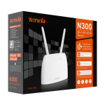 Router 4G, Wi-Fi, N300, 2.4GHz, 1 x SIM, 2 x RJ45 10/100 Mbps, 1 x RJ11 - TENDA TND-4G06 - imagine 4